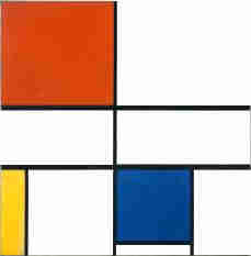 ZOOM IN on Mondrian's Composition