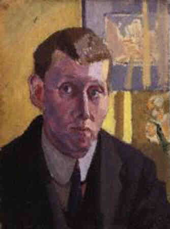 Self-Portrait 1914, 41x31cm