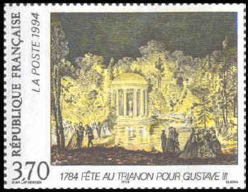 French stamp issued 21 Mar 1994
