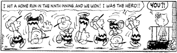 Charlie Brown's home run