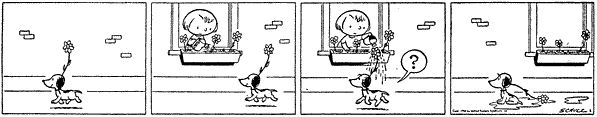 Snoopy's firs appearance