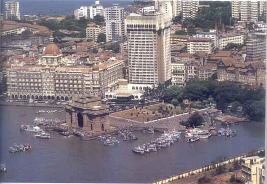 Gateway of India area of Mumbai