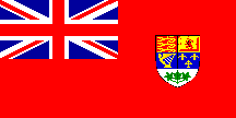 Canadian flag 26 Apr 1922