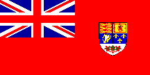 Canadian flag 8 Oct 1957