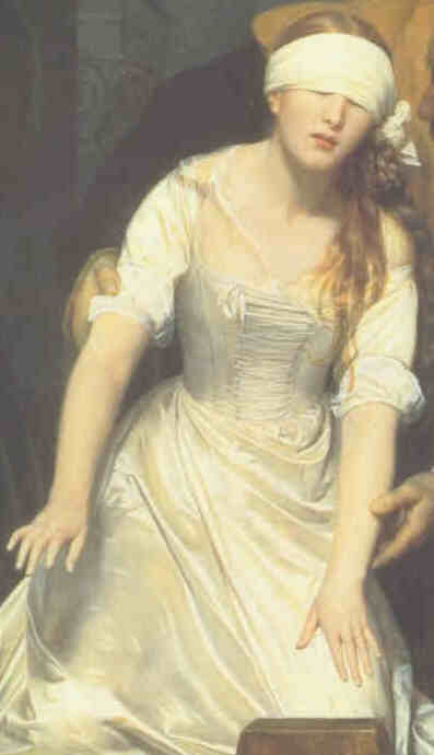 Click for full painting by Delaroche