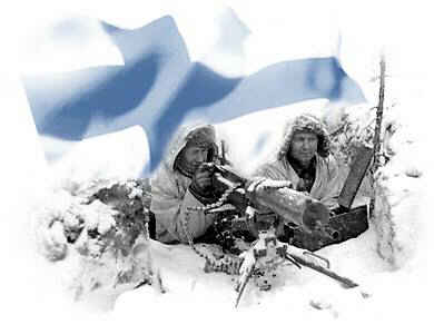 Finns bravely defend their homeland