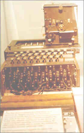 Enigma code machine 