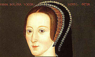 Anne Boleyn. head